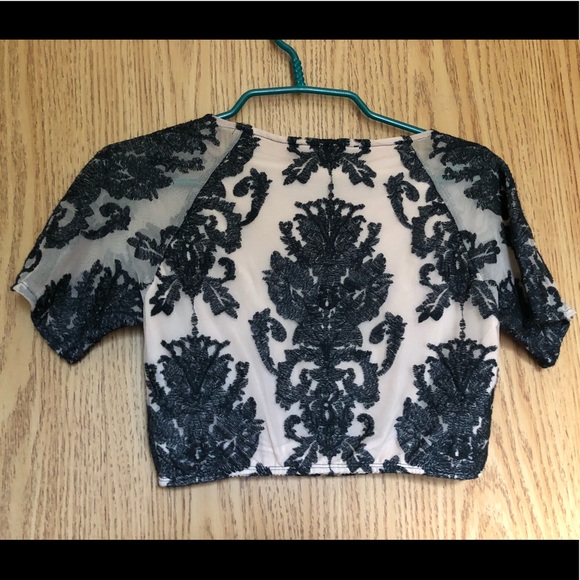 For Love and Lemons Lace Ethereal Crop Top S EUC - Picture 6 of 6